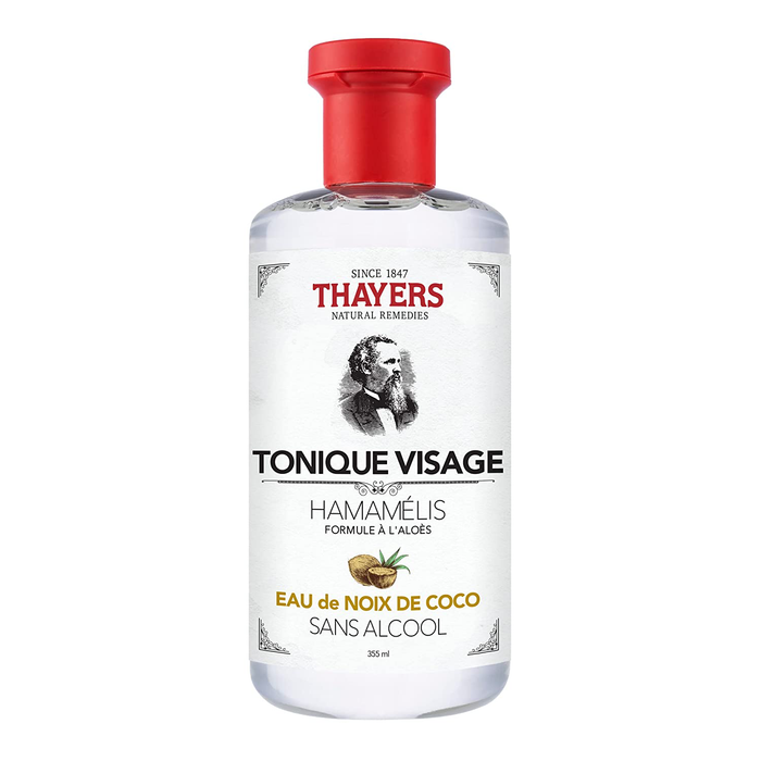 THAYERS Alcohol-Free Coconut Water Witch Hazel Facial Toner with Aloe Vera Formula, 12 Ounce