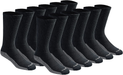 Dickies Men's Dri-tech Moisture Control Crew Socks Multipack