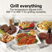 Hamilton Beach Electric Indoor Searing Grill with Viewing Window and Removable Easy-to-Clean Nonstick Plate, 6-Serving, Extra-Large Drip Tray, Stainless Steel (25361)