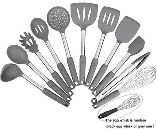 Kitchen Utensil Set,Silicone Cooking Utensils,Stainless Steel Kitchen Utensils Set,Silicone Spatula Set Utensil Set,Silicone Utensils Cooking Utensil Set,Kitchen Tools Gadgets