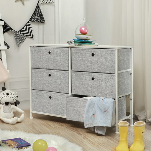 Whitestone 6 Drawer 31.5'' W Double Dresser