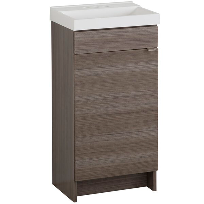 Lulsgate Teak 17" Single Bathroom Vanity Set