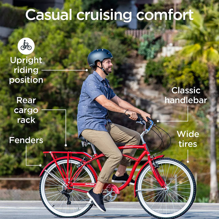 schwinn sanctuary bicycle Schwinn Cruiser-Bicycles Sanctuary 7 — FlyBuy Goods