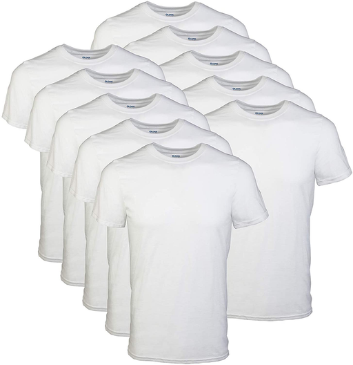 Gildan Men's Crew T-Shirts, Multipack