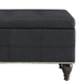 Mariposa Upholstered Flip Top Storage Bench