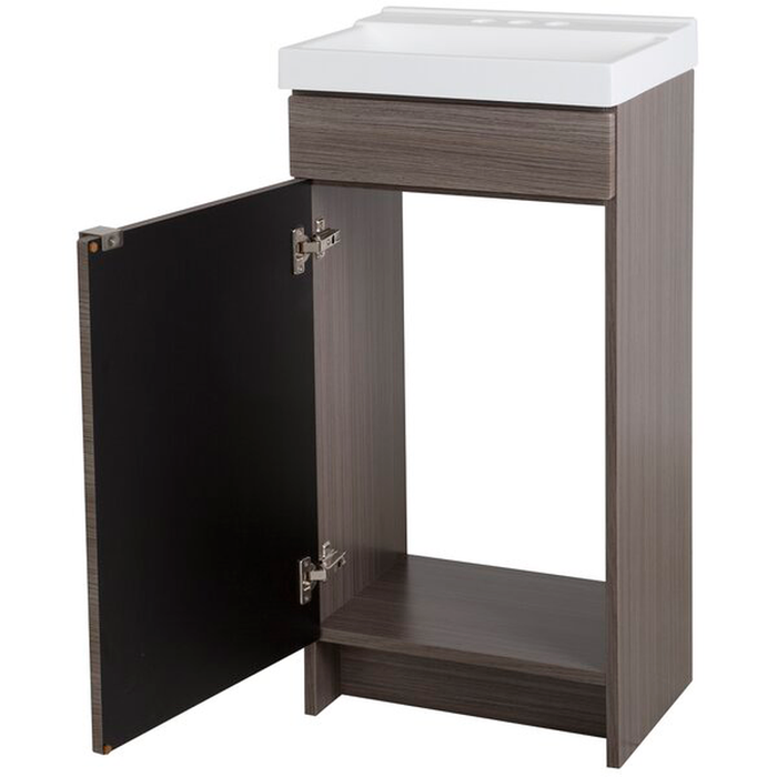 Lulsgate Teak 17" Single Bathroom Vanity Set
