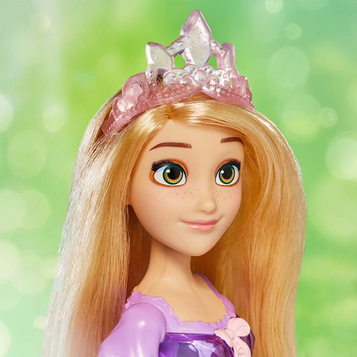 Disney Princess Royal Shimmer Rapunzel Doll, Fashion Doll with Skirt and Accessories, Toy for Kids Ages 3 and Up