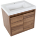 Altenburg 25" Wall-Mount Single Bathroom Vanity Set