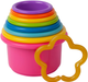 The First Years Stack up Cup Toys, Multi, 8 Count.