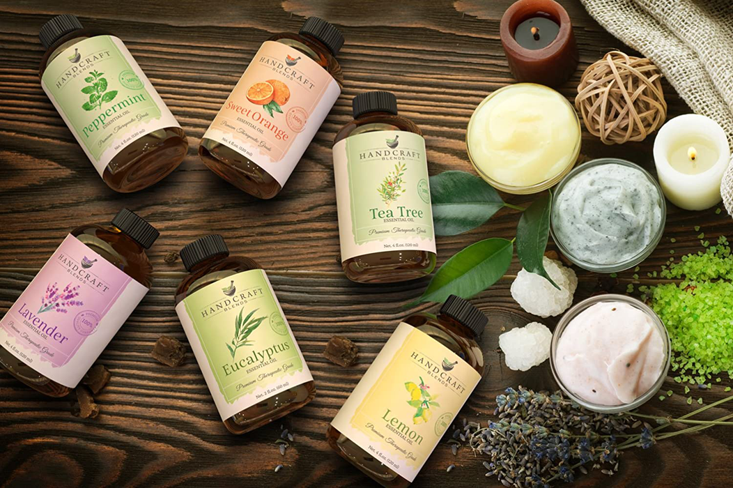 Handcraft Basil Essential Oil - 100 % Pure and Natural - Premium Therapeutic Grade with Premium Glass Dropper - Huge 4 Fl Oz