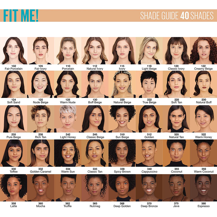 Maybelline Fit Me Matte + Poreless Liquid Foundation Makeup, Fair Porcelain, 1 fl; oz; Oil-Free Foundation