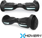 Hover-1 Drive Electric Hoverboard | 7MPH Top Speed, 3 Mile Range, Long Lasting Lithium-Ion Battery, 6HR Full-Charge, Path Illuminating LED Lights, Black