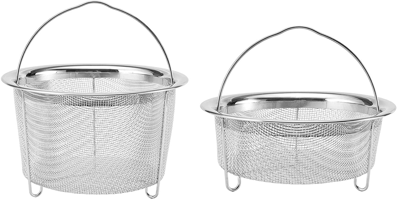 Instant Pot Official Mesh Steamer Basket, Set of 2, Stainless Steel