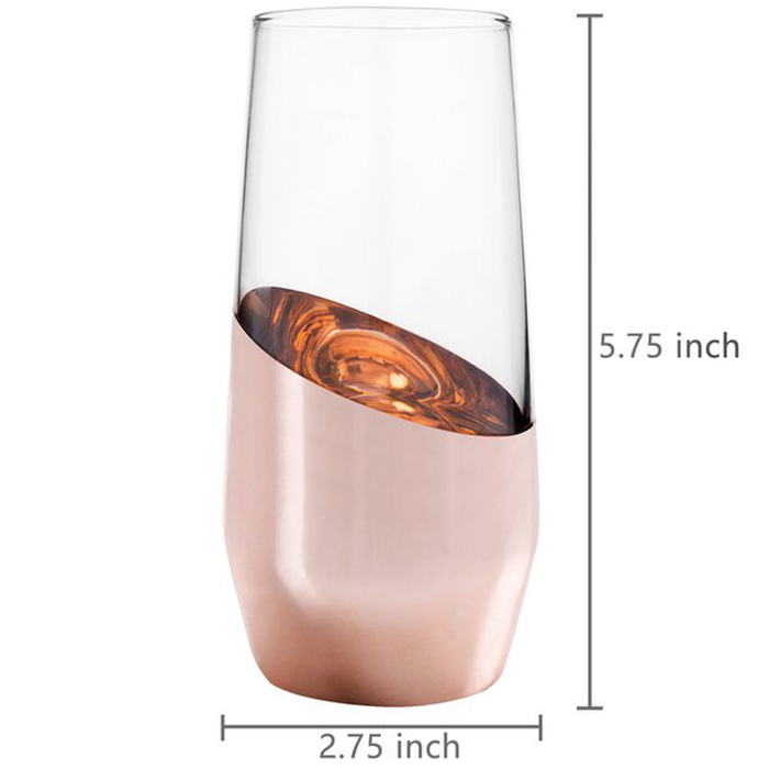 Oecusse Champagne 44 oz. Drinking Glass