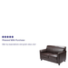 Chafin Diplomat Series Leather Loveseat