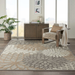 Weon Floral Gray/Beige Indoor / Outdoor Area Rug