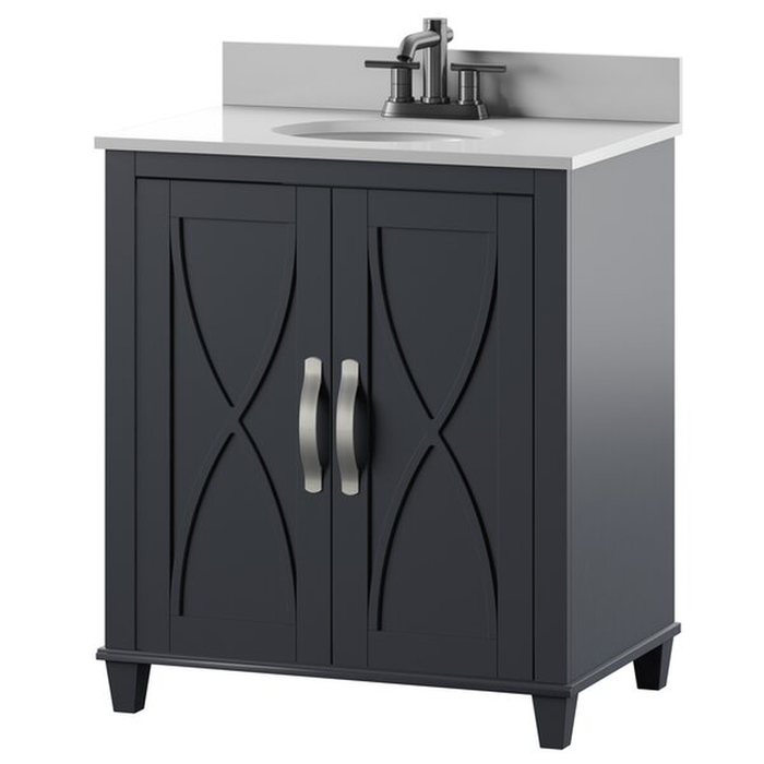 Briana 30" Single Bathroom Vanity Set