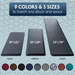 Sky Solutions Anti Fatigue Mat - Cushioned 3/4 Inch Comfort Floor Mats for Kitchen, Office & Garage - Padded Pad for Office - Non Slip Foam Cushion for Standing Desk (20" x 39", Black)