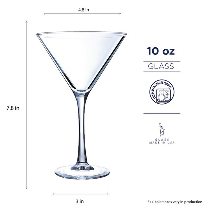 Eldridge 10 oz. Martini Glass