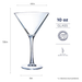 Eldridge 10 oz. Martini Glass