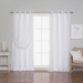 Brockham Solid Room Darkening Grommet Curtain Panels