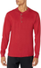 Hanes Men's Beefy Long Sleeve Henley Shirt