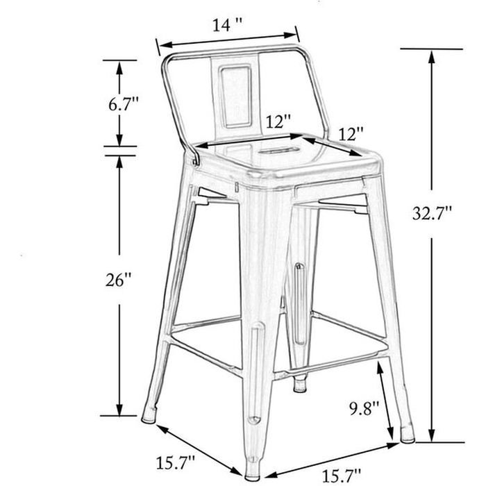 Saleh Bar Stool