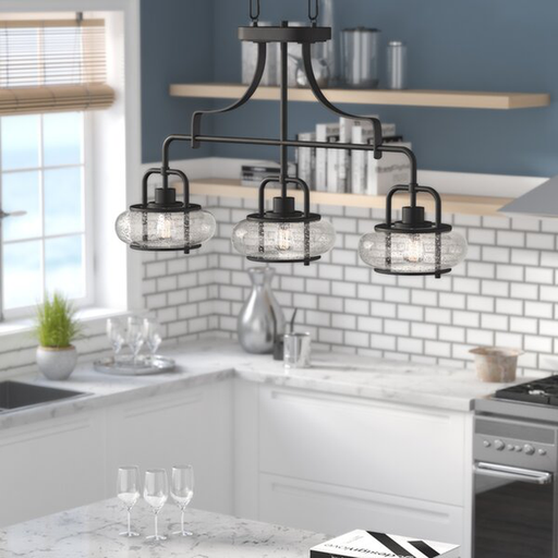 Spofford 3 - Light Kitchen Island Linear Pendant