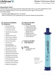 LifeStraw Personal Water Filter for Hiking, Camping, Travel, and Emergency Preparedness