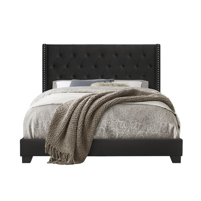 Sanders Upholstered Low Profile Standard Bed