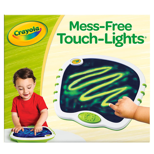 My First Crayola Touch Lights, Musical Doodle Board, Toddler Toy, Gift, White, Green