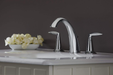 KOHLER Alteo 2-Handle Widespread Bathroom Faucet with Metal Drain Assembly in Polished Chrome, K-45102-4-CP
