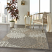 Weon Floral Gray/Beige Indoor / Outdoor Area Rug