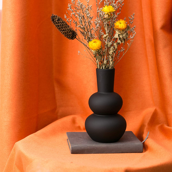 Tenforie Flower Vase Ceramic Vases for Decor, Flower Vase for Home Decor Living Room, Home, Office, Centerpiece,Table and Wedding