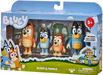 Bluey and Friends 4 Pack of 2.5-3" Poseable Figures