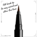 NYX PROFESSIONAL MAKEUP Epic Ink Liner, Waterproof Matte Liquid Eyeliner - Brown, Vegan Formula