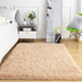 Ompaa Fluffy Rug, Super Soft Fuzzy Area Rugs for Bedroom Living Room - 3' x 5' Large Plush Furry Shag Rug - Kids Playroom Nursery Classroom Dining Room Decor Floor Carpet, Beige