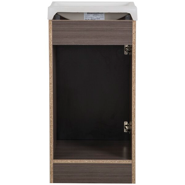 Lulsgate Teak 17" Single Bathroom Vanity Set