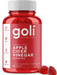 Apple Cider Vinegar Gummy Vitamins by Goli Nutrition - Immunity & Detox - (1 Pack, 60 Count, with The Mother, Gluten-Free, Vegan, Vitamin B9, B12, Beetroot, Pomegranate)