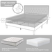 Hegg Tufted Low Profile Platform Bed