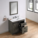 Jillian 35.8" Single Bathroom Vanity Set