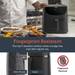 COSORI Air Fryer (100 Recipes Book) 1500W Electric Hot Oven Oilless Cooker, 11 Presets Preheat & Shake Reminder, LED Touch Screen, Nonstick Basket, 3.7 QT, black