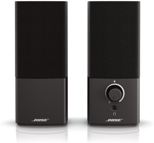 Bose Companion 2 Series III Multimedia Speakers - for PC (with 3.5mm AUX & PC Input) Black