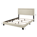 Misael Tufted Low Profile Standard Bed