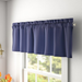 Solid Color 54'' Window Valance