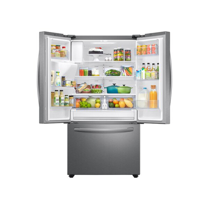 Large 36" French Door 26.5 cu. ft. Smart Energy Star Refrigerator