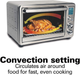 Hamilton Beach 31190C Digital Display Countertop Convection Toaster Oven with Rotisserie, Large 6-Slice, Stainless Steel