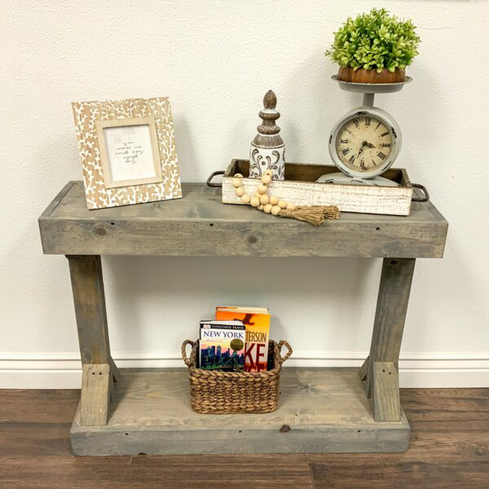 Oleary Solid Wood Console Table