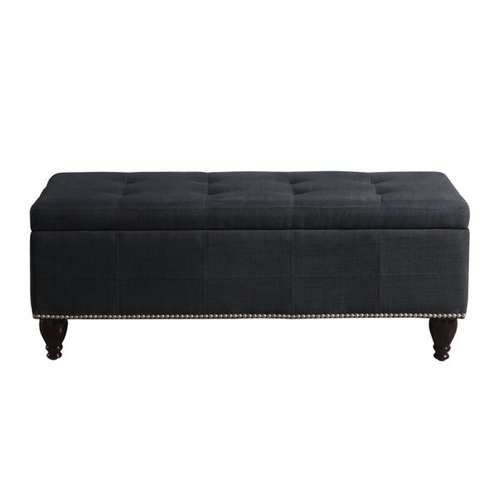 Mariposa Upholstered Flip Top Storage Bench