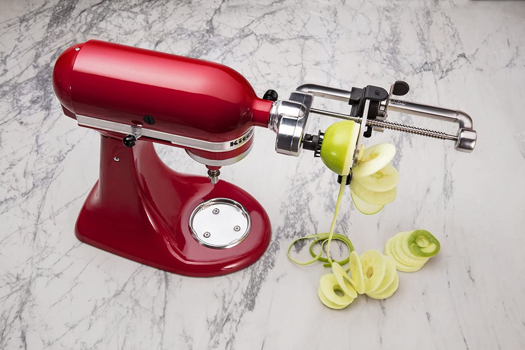 KitchenAid Spiralizer Plus Attachment with Peel, Core and Slice, Silver